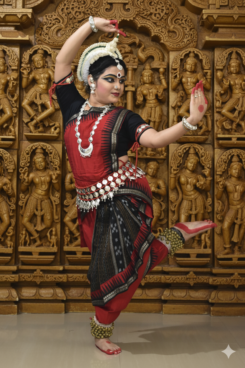 Odissi artist portrait